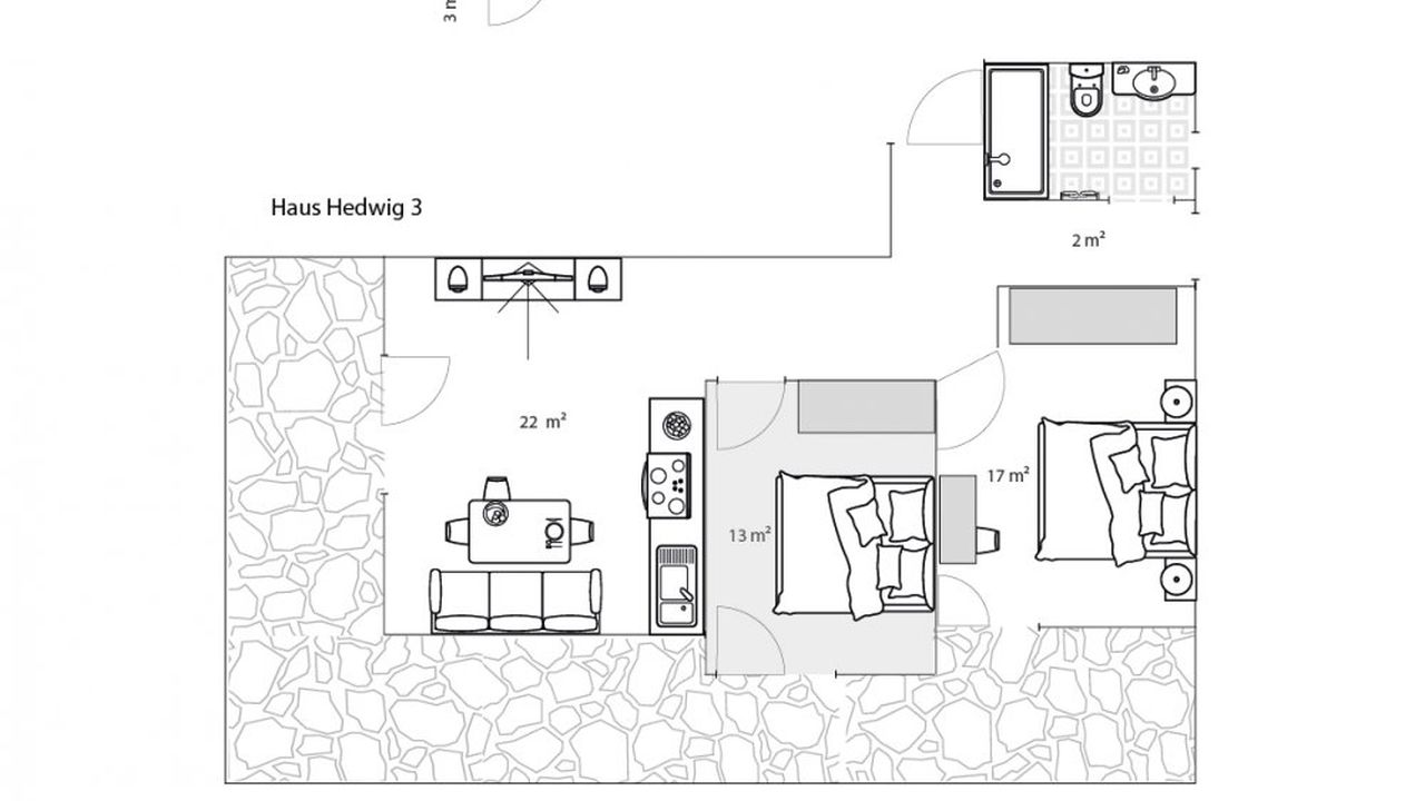 Raumplan Haus Hedwig 3 Raumplan Haus Hedwig 3